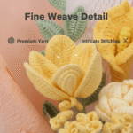 🌼 Yellow Serenity · Handcrafted Yellow Bouquet - Image 5