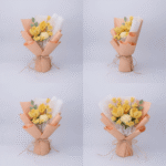 🌼 Yellow Serenity · Handcrafted Yellow Bouquet - Image 7