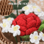 ❤️ Red Classic · Handcrafted Red Rose Bouquet - Image 4