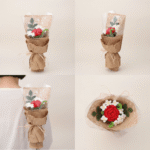 ❤️ Red Classic · Handcrafted Red Rose Bouquet - Image 6