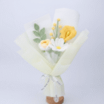Handmade Crochet Flower Bouquet - Everlasting Decor & Gift