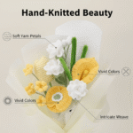 Custom Crochet Flower Bouquet - Perfect Gift for Her - Image 3