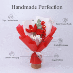 Non-Wilting Crochet Bouquet - Ideal for Gifting & Display - Image 3