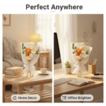 Handmade Crochet White Flower Bouquet - Everlasting Artificial Gift/Decor - Image 6