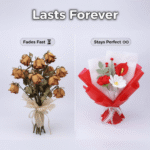 Handmade Crochet Flower Bouquet | Romantic Red Collection - 图片 6