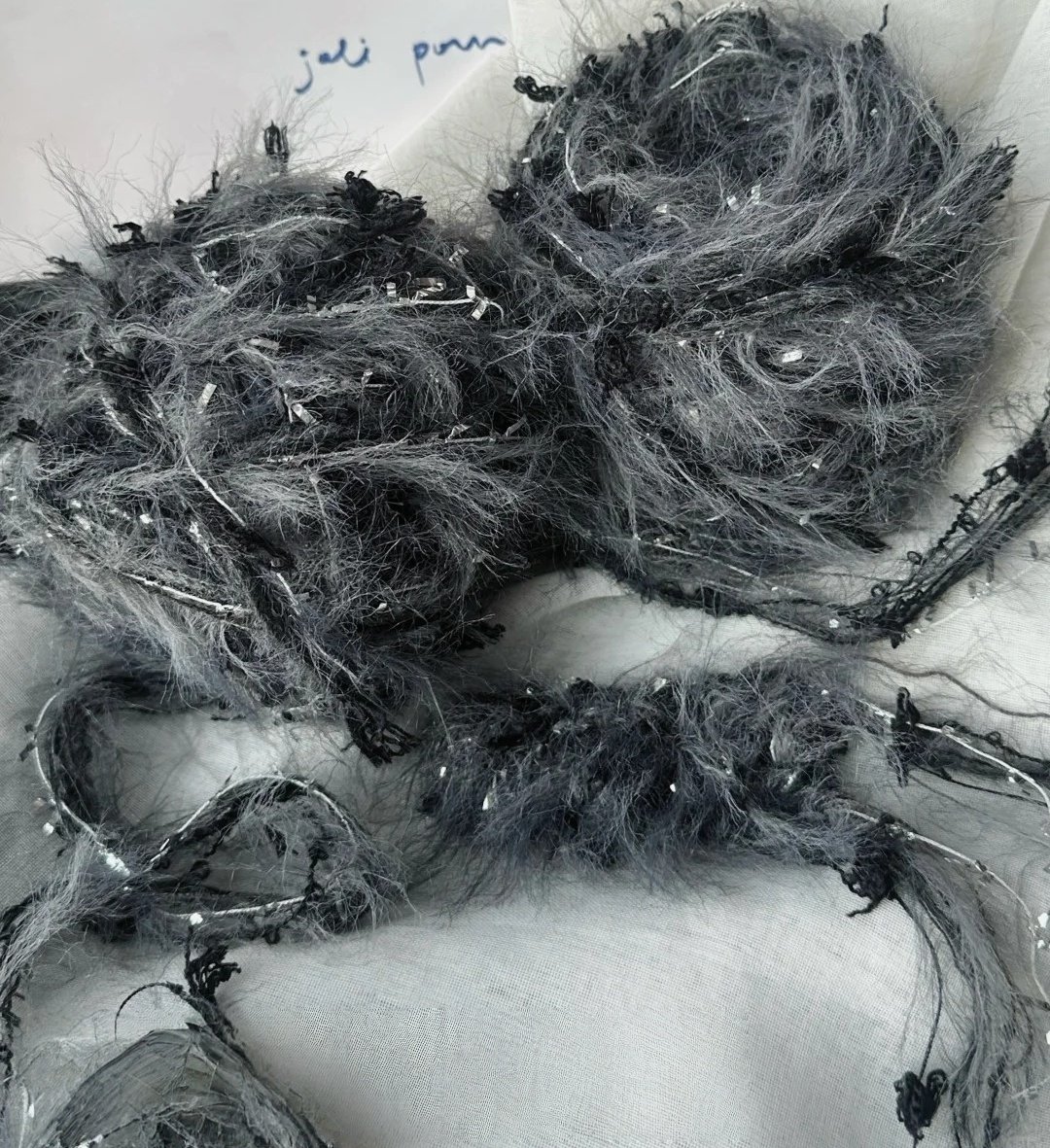 2 Black Swan Hand-blended Yarn - Image 1