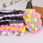 Variegated Pompom Yarn - Image 5