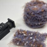 Grape Puff Hand-Blended Yarn