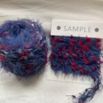 Kingfisher-Blue Jewel Hand-Blended Yarn - 图片 4